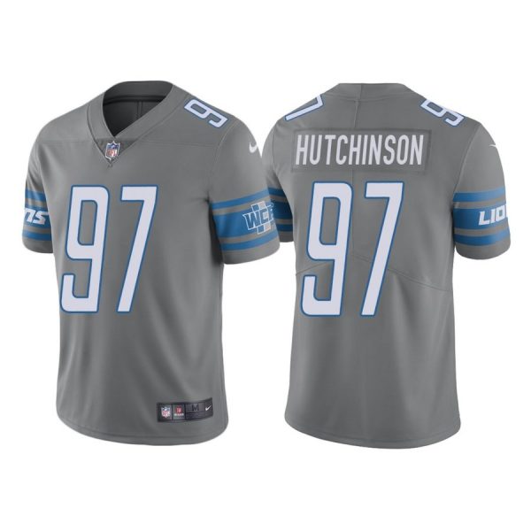 Nike Lions Men & Women & Youth 97 Aidan Hutchinson Gray 2022 NFL Draft Vapor Untouchable Limited Jersey,We sell and wholesale Nike Lions Men & Women & Youth 97 Aidan Hutchinson Gray 2022 NFL Draft Vapor Untouchable Limited Jersey on line form chian!